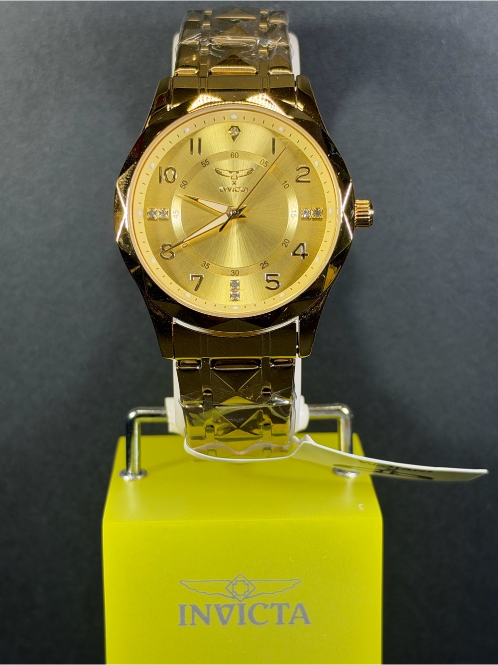 Invicta Specialty I Men’s Watch 41mm Gold 69017 New